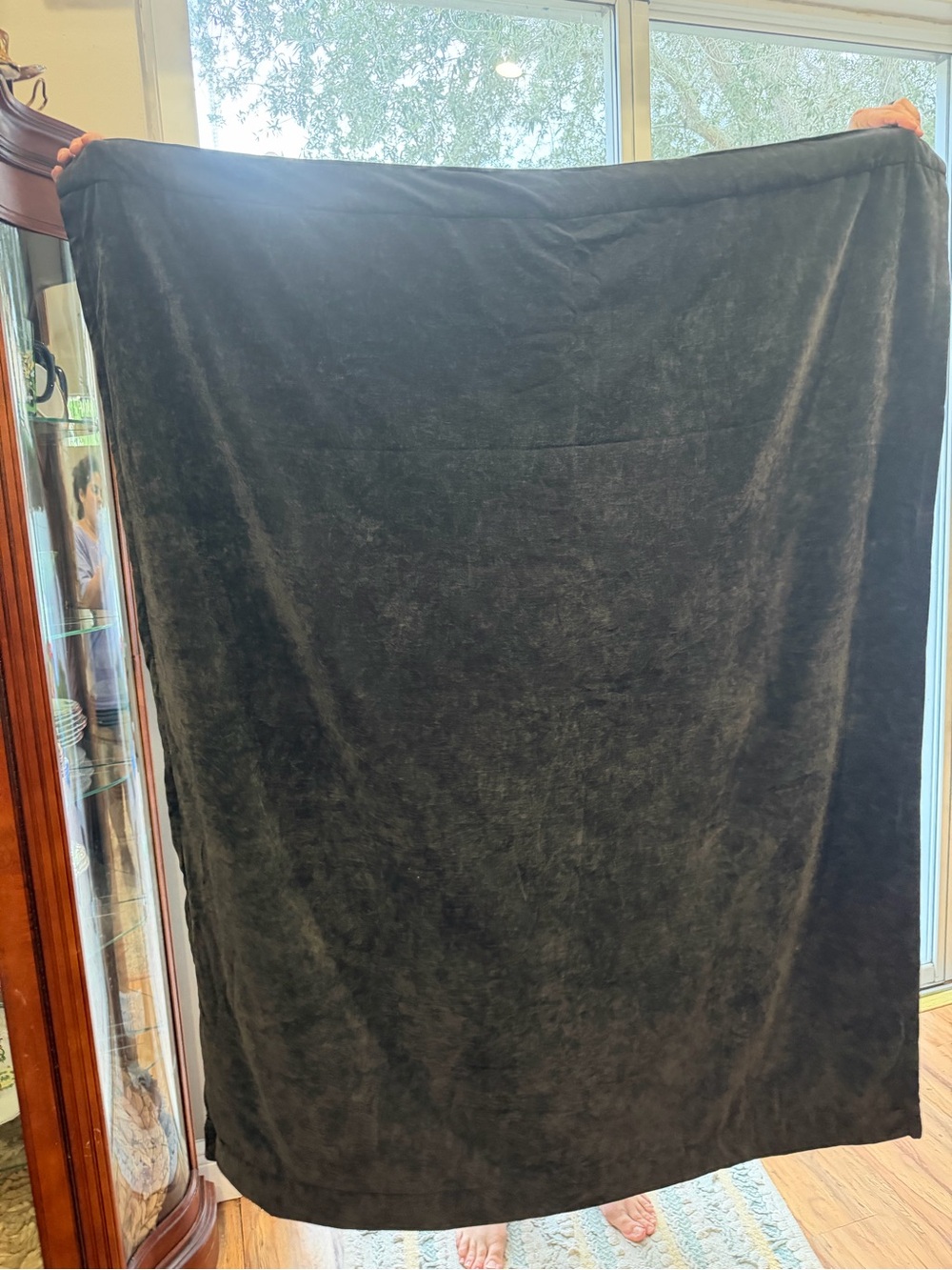 Target Matte Velvet Blackout Curtain